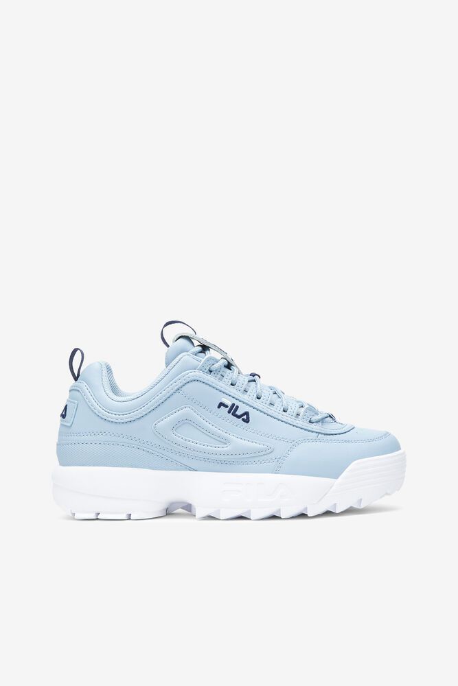 Fila Trainers Womens Blue Disruptor 2 Premium - Ireland 20439-FCKP